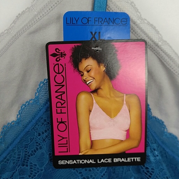 NWT Set of 2 Lily of France Bralettes size XL - Picture 3 of 8